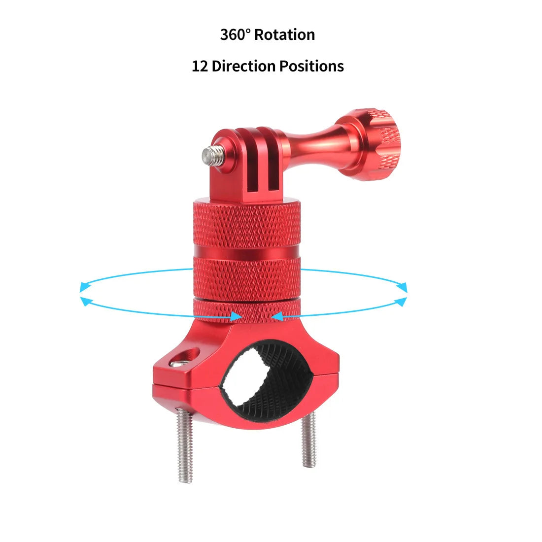 FEICHAO Rotatable Bicycle Handlebar Mount for GoPro and Action Cameras