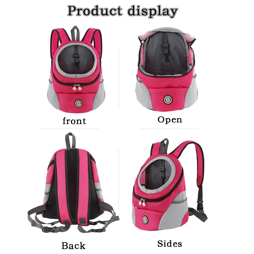 VOFORD Foldable Pet Carrier Backpack Cat Dog Travel Bag