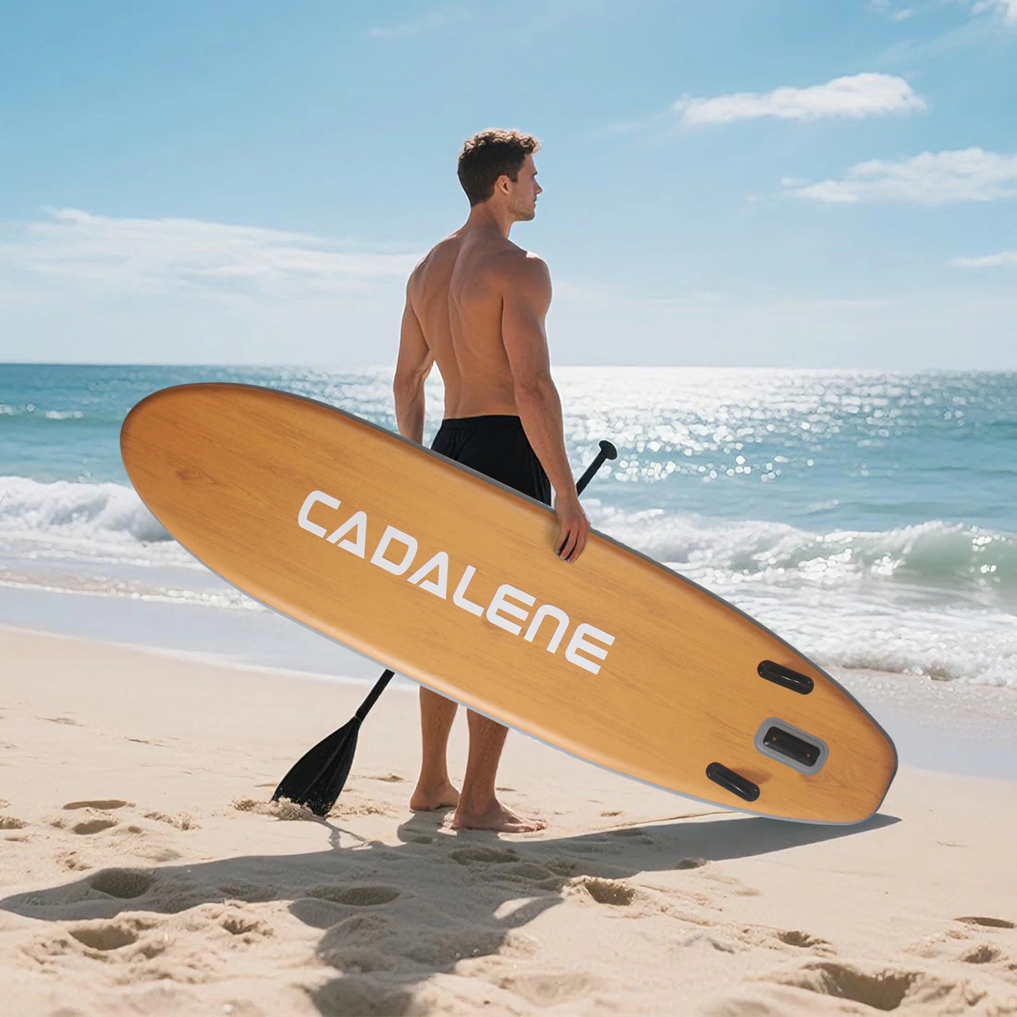 CADALENE Inflatable Stand Up Paddleboard With Premium Accessories