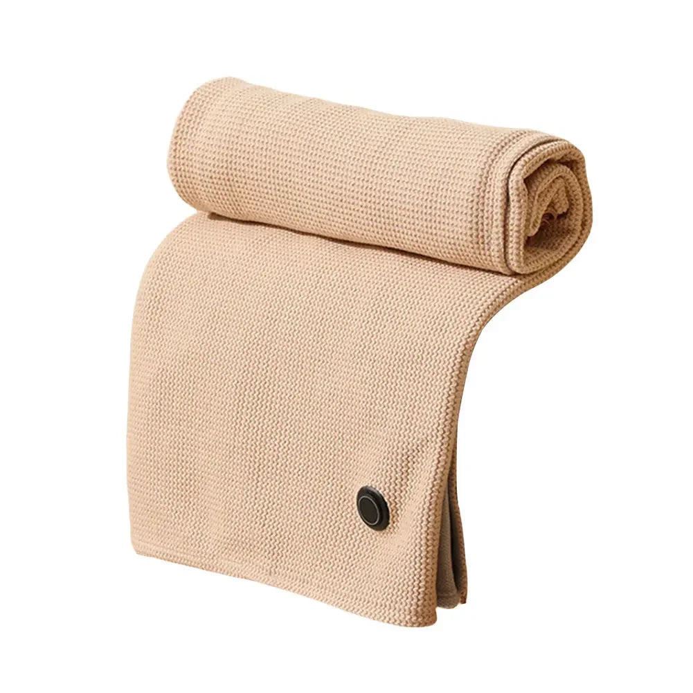 NONECN Wearable USB Heated Blanket Shawl With Three Heating Levels