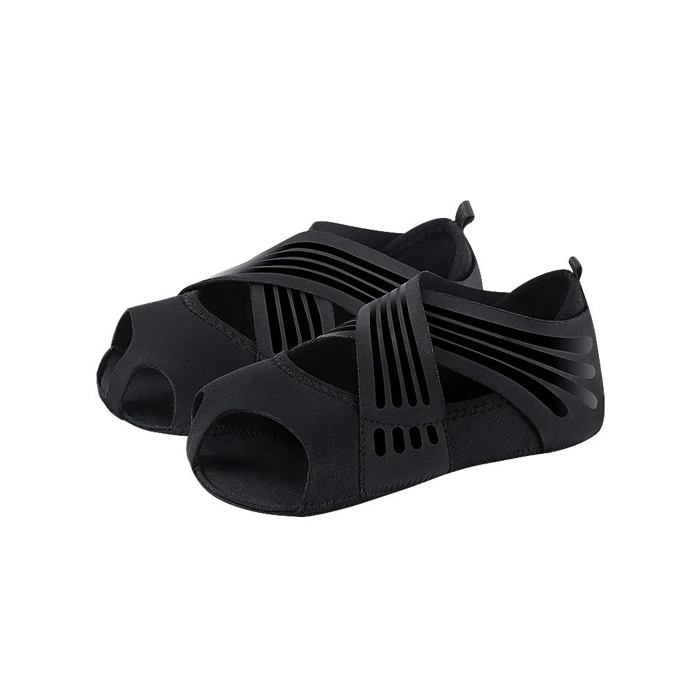 Women Non-slip Workout Yoga Shoes Anti-slip Sole Socks