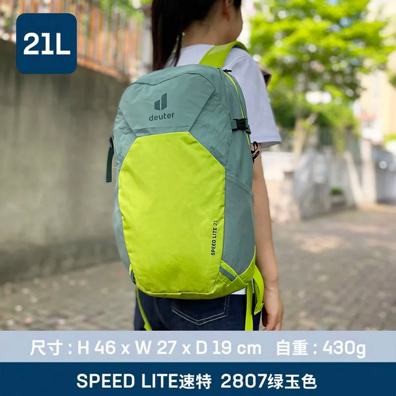 Deuter Speed Lite Hiking Bapa Outdoor 3 7 2L ex oulder Bag with Water Bottle Holder Vietnam Made Outdoor Functio...