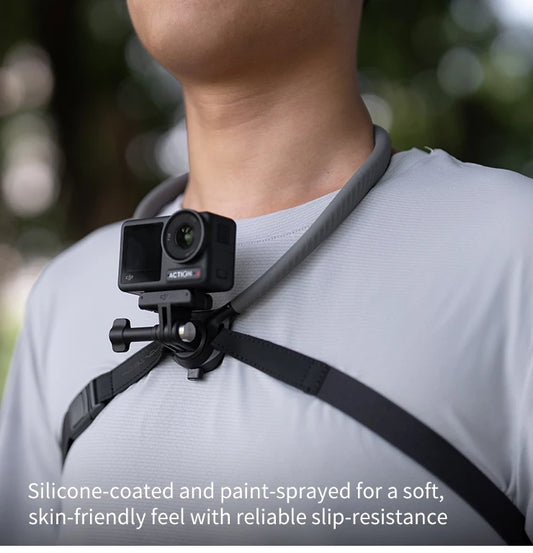 PGYTECH Caplock Neck Mount Chest Mount For GoPro Insta360