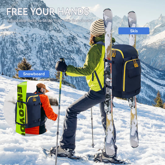 West Tune Ski Boot Bag Gear Organizer For Skiing Accessories