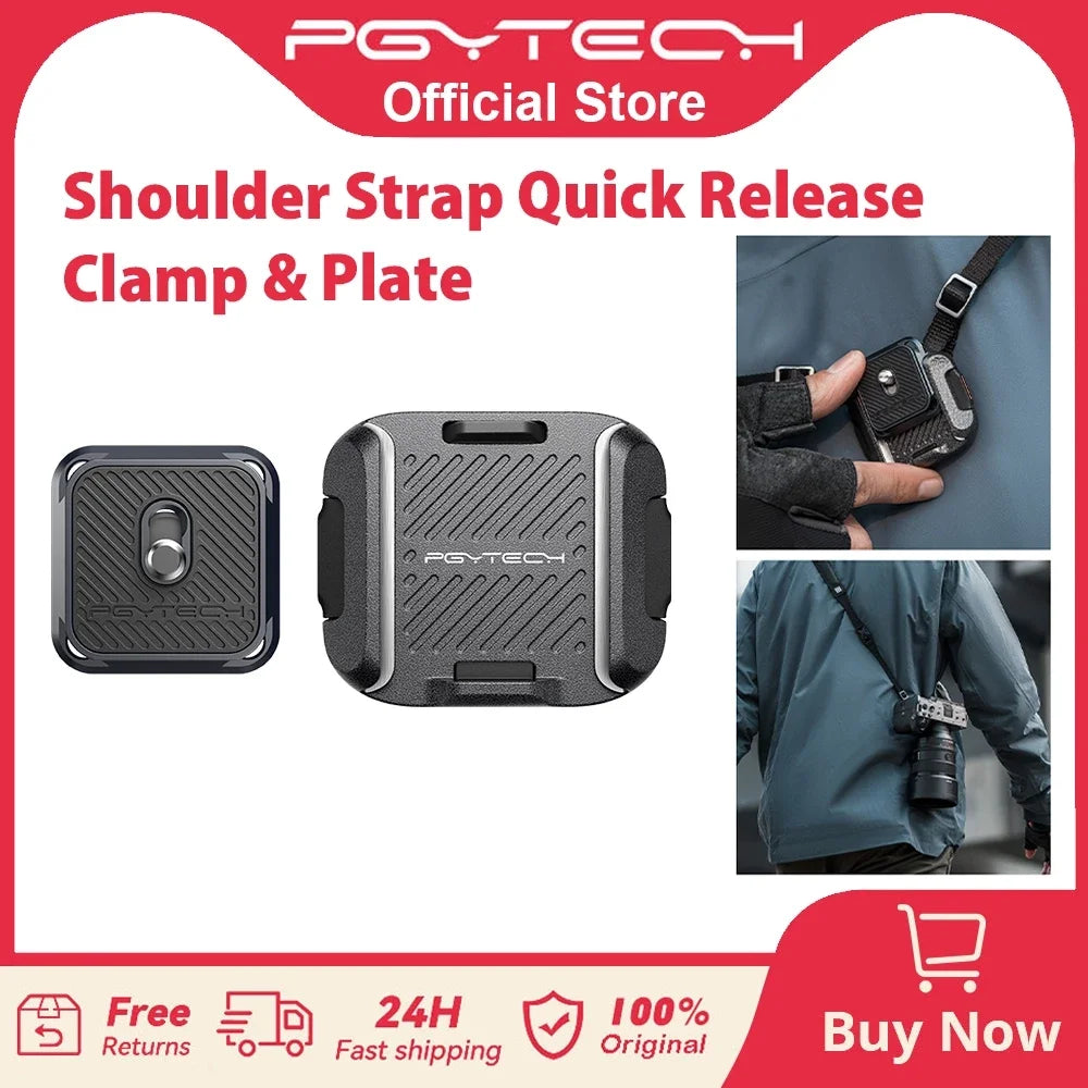 PGYTECH Shoulder Strap Quick Release Clamp For Cameras And Gear