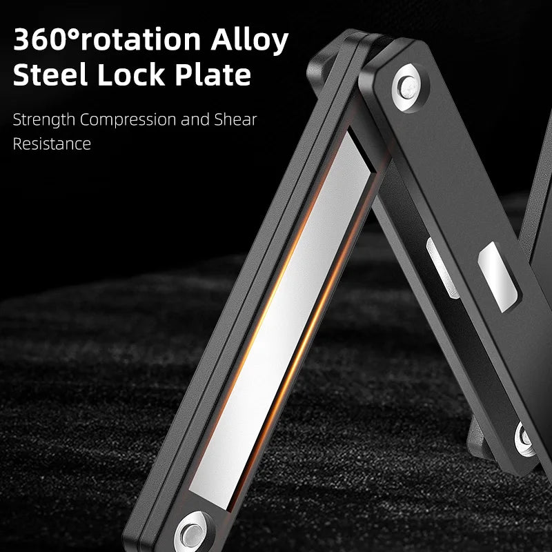West Biking Anti Theft Folding Lock for Bicycle and Scooter