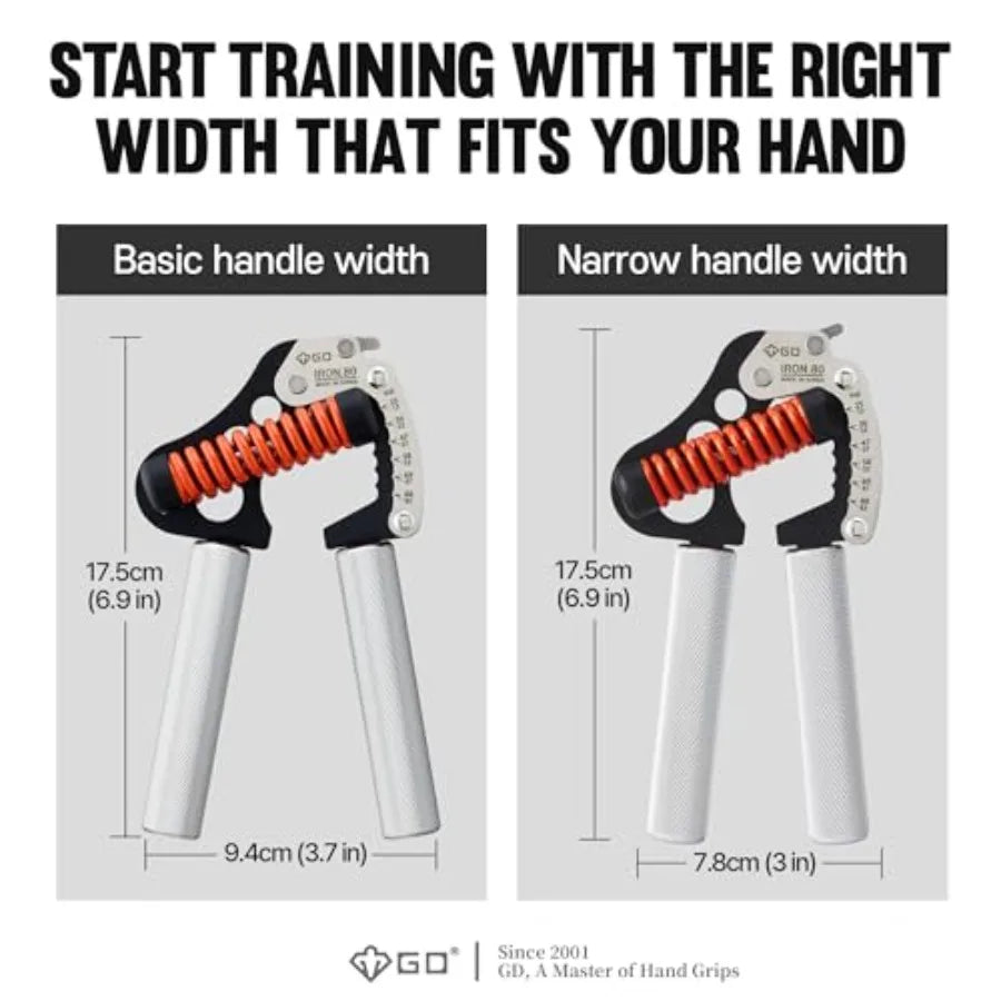 Adjustable Hand Gripper Strengthener for Athletes and Climbers