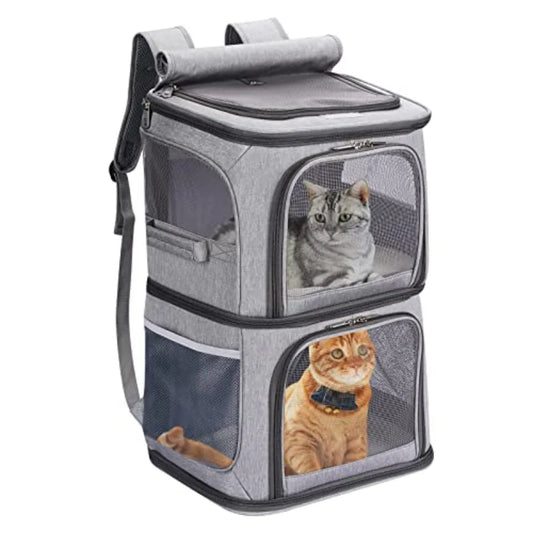 2-In-1 Pet Carrier Backpack for Cats and Dogs