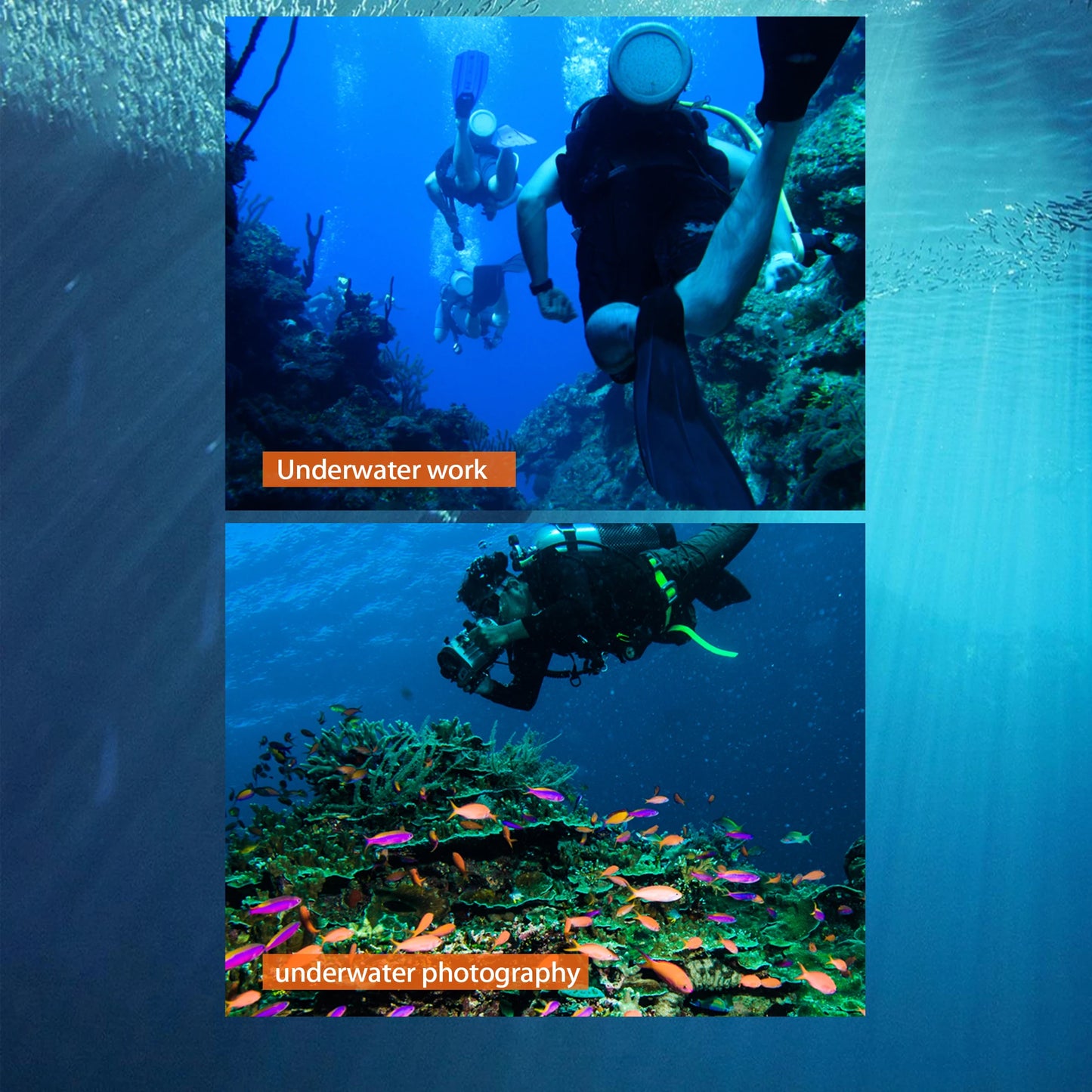 TUDIVING Tankless Diving System Portable Hookah Dive With Regulator