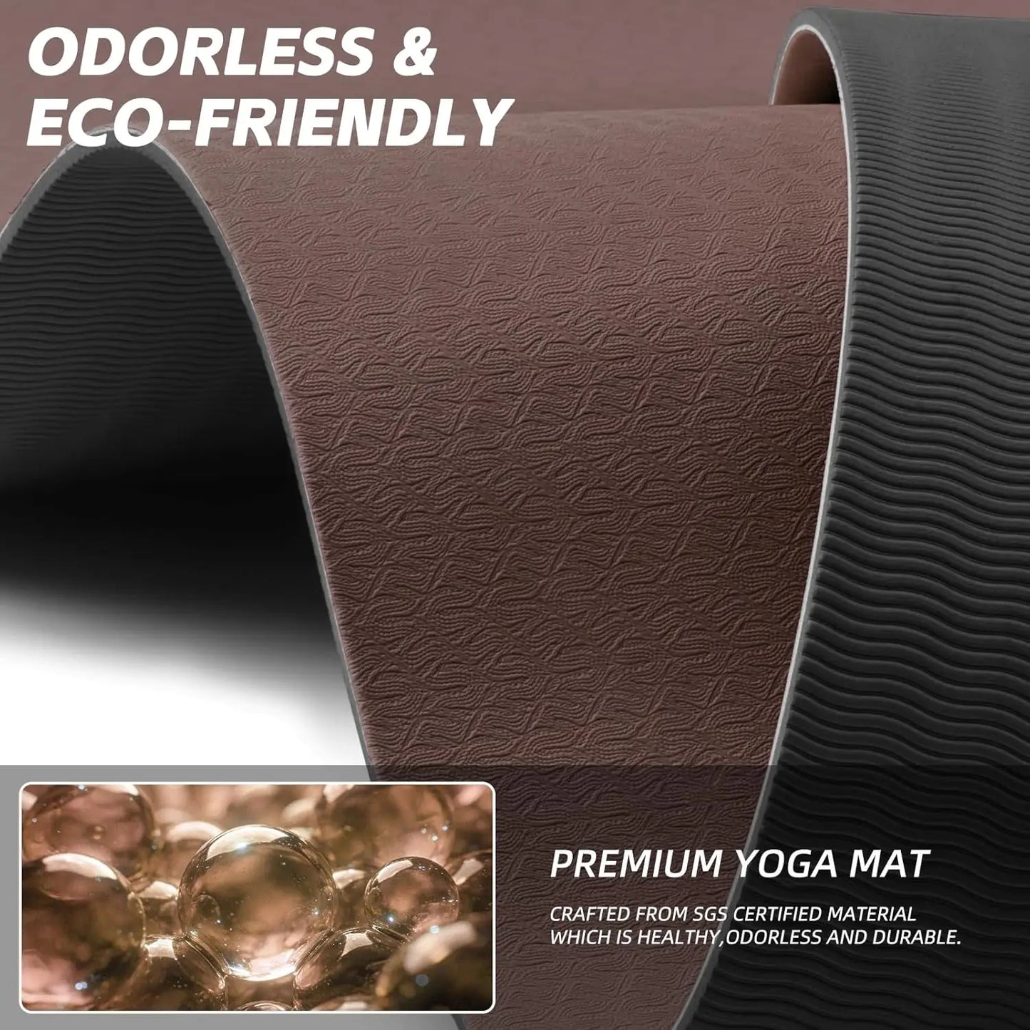 Non Slip Yoga Mat for Home Workouts