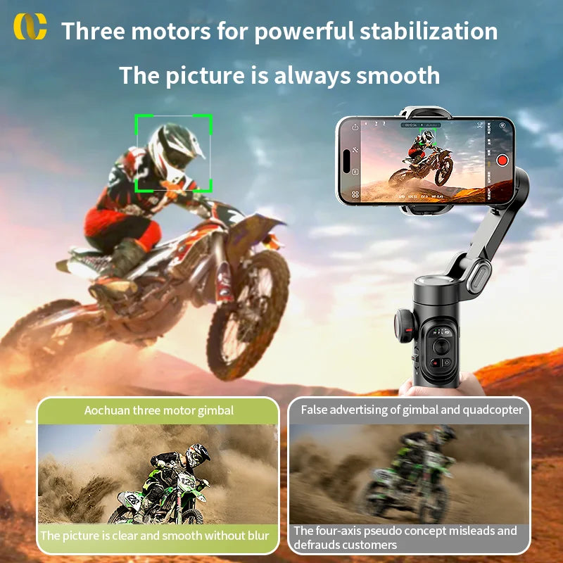 AOCHUAN Smart XE 3-Axis Handheld Gimbal Stabilizer for Smartphones
