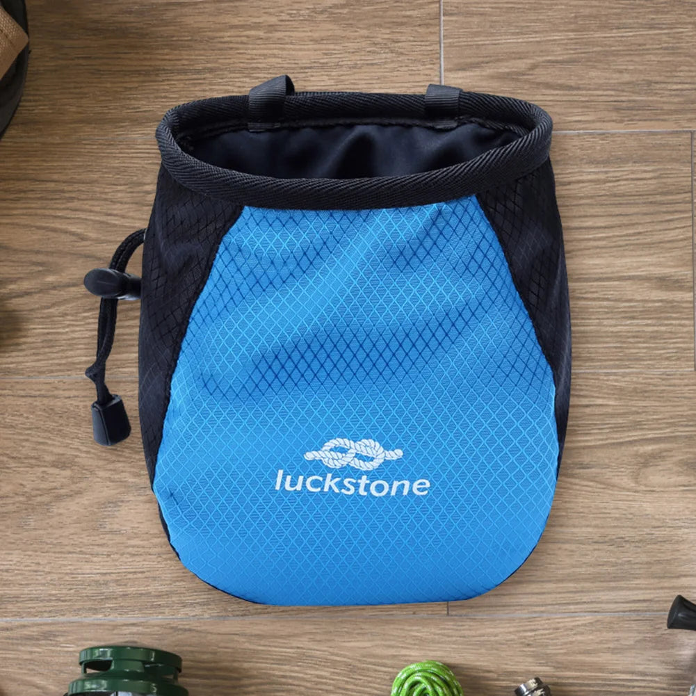 JOCESTYLE Chalk Bag For Outdoor Climbing Waterproof Polyester Adjustable Belt