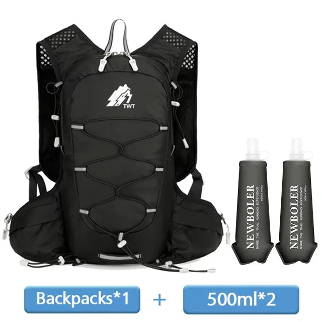 NEWBOLER Lightweight Outdoor Backpack Hydration Compatible For Hiking Cycling