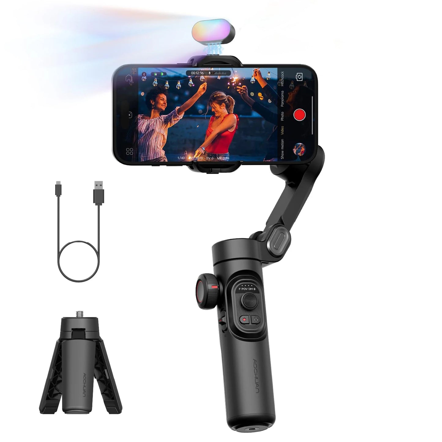 AOCHUAN Smart XE 3-Axis Handheld Gimbal Stabilizer for Smartphones