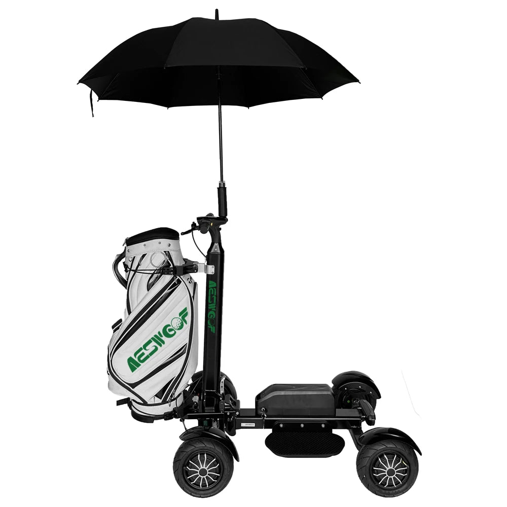 4 Wheel Golf Mobility Scooter 2400W Electric Foldable