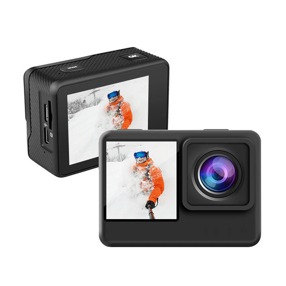 Shunmaii 4K Action Camera For Bicycle Waterproof Anti Shake