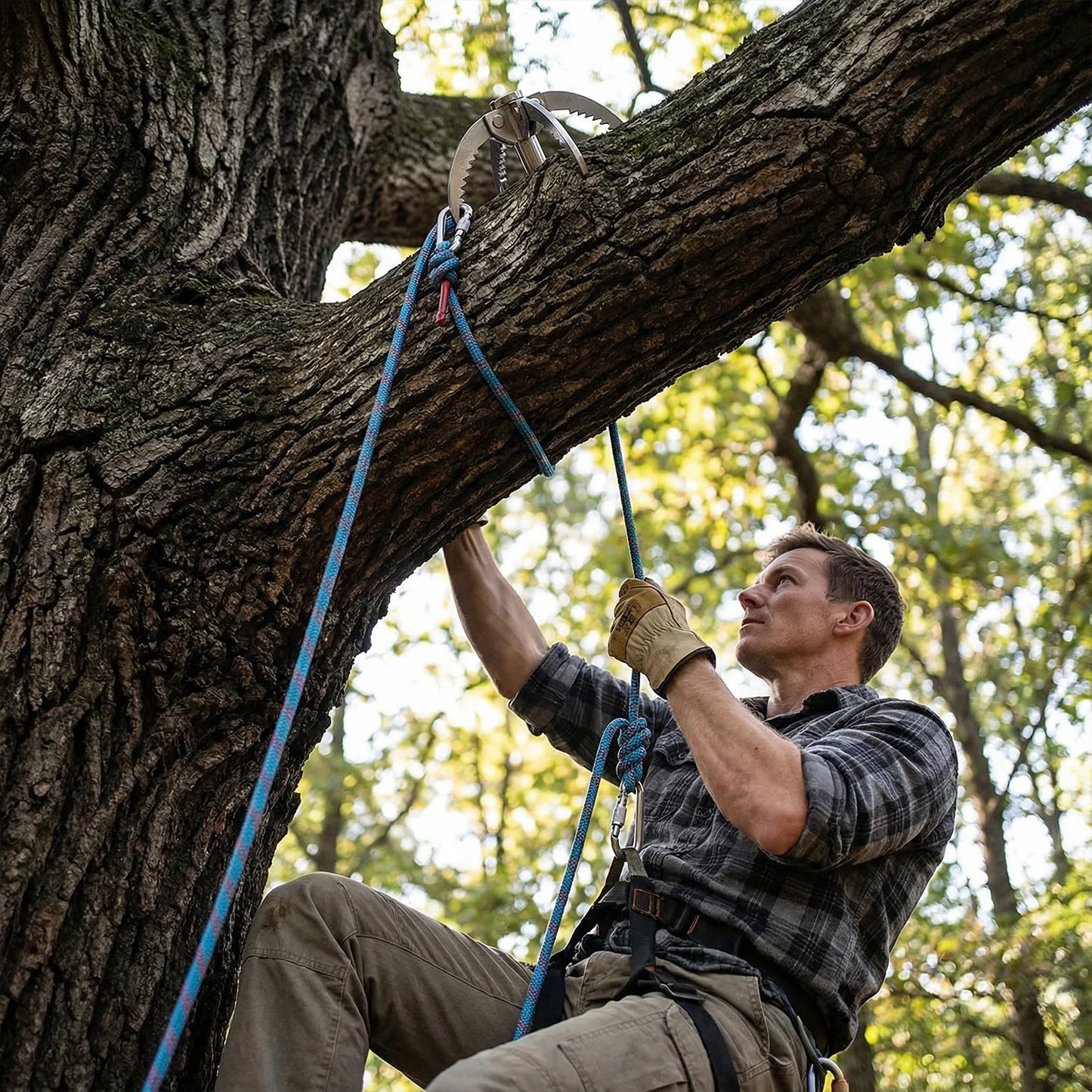 Embirry Outdoor Grappling Hook Anti Slip Survival Climbing Tool