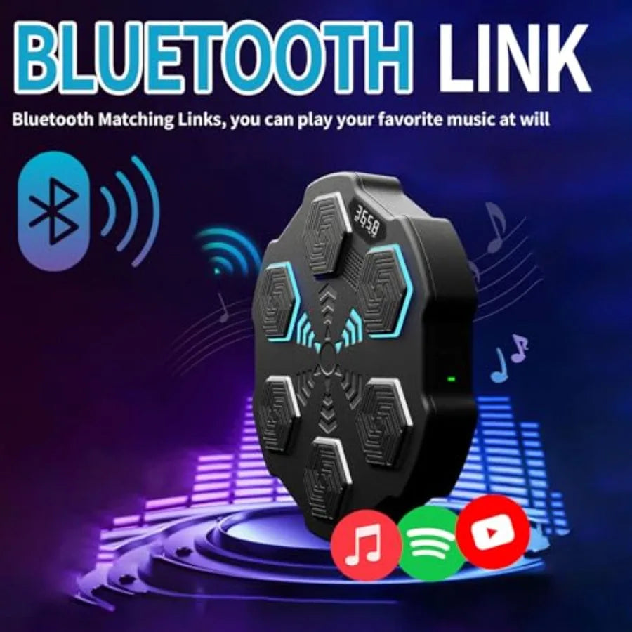 SHXI Wall Mounted Bluetooth Boxing Trainer With Gloves And Target
