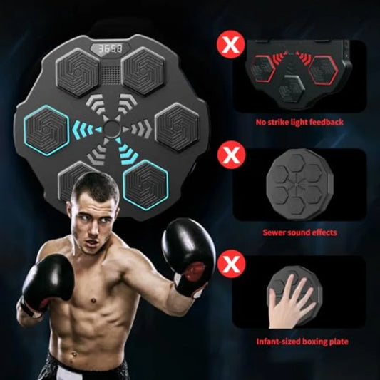 SHXI Wall Mounted Bluetooth Boxing Trainer With Gloves And Target