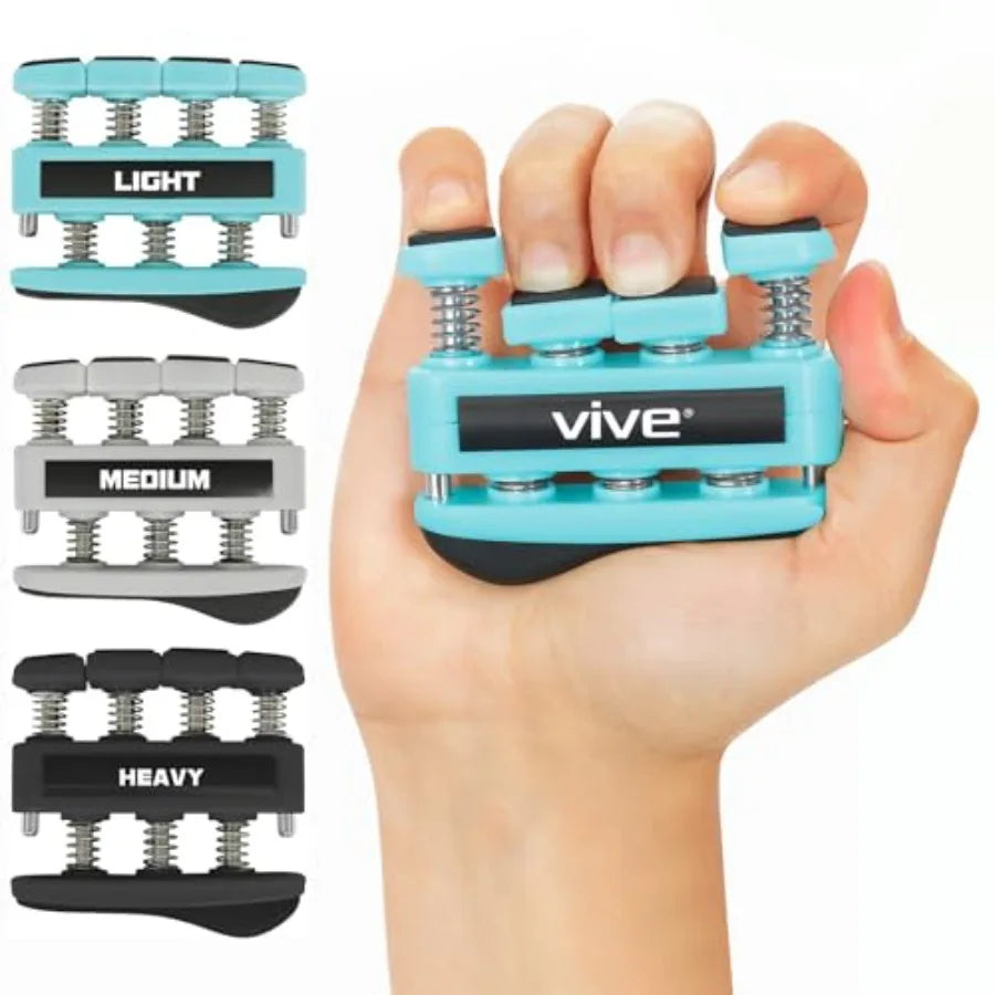 SHXI Finger Strengthener 3 Pack Hand Grip Exercisers