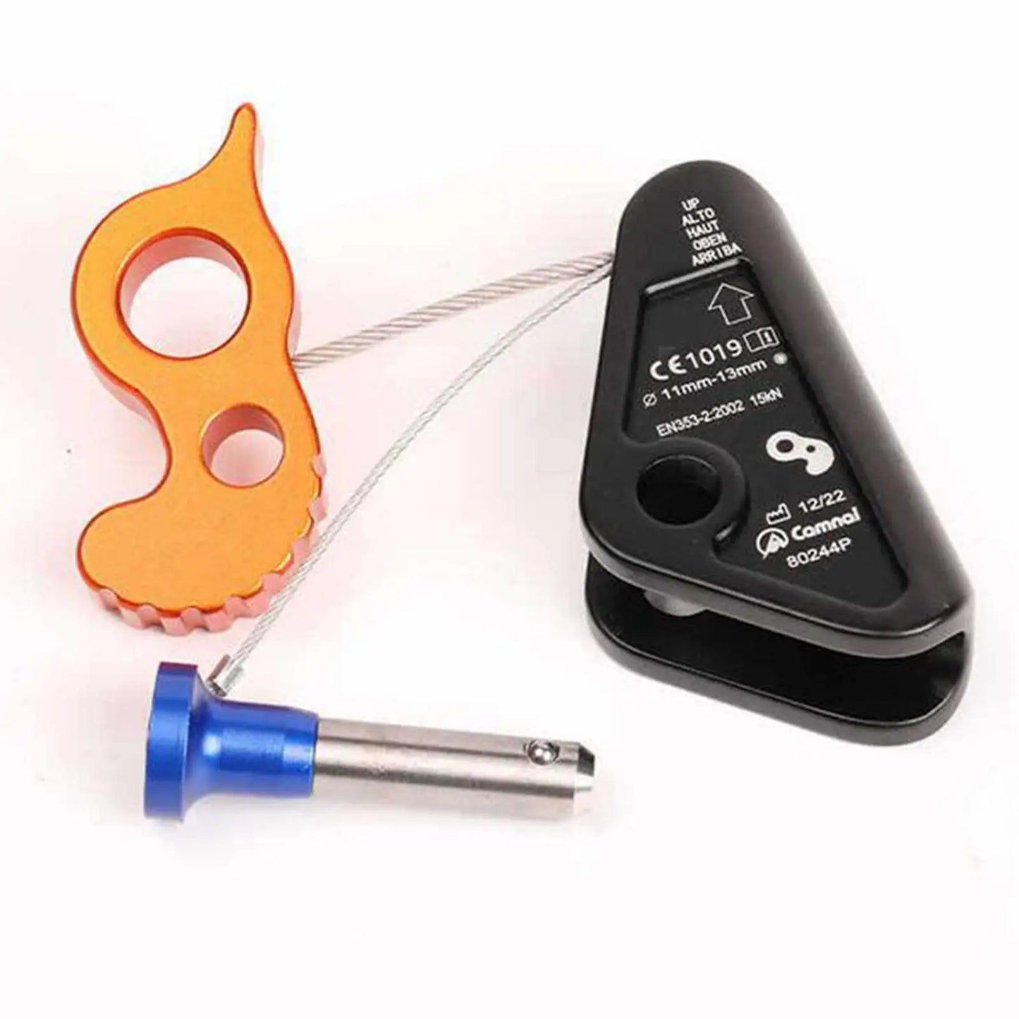 Rope Grab Ascender Fall Protection Riser Adjuster for Rock Climbing
