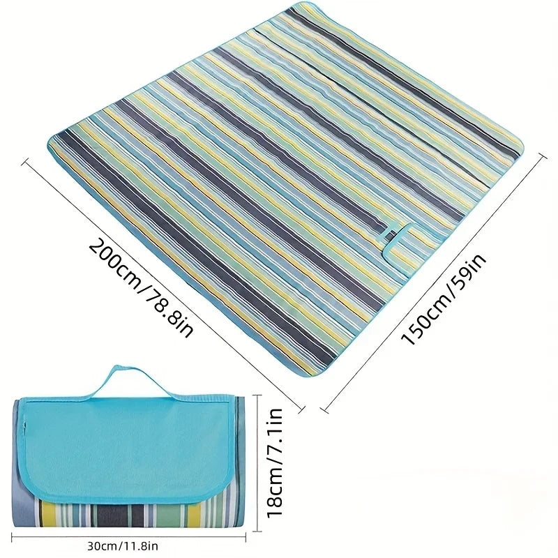 Outdoor Picnic Blanket Portable Beach Mat For Camping