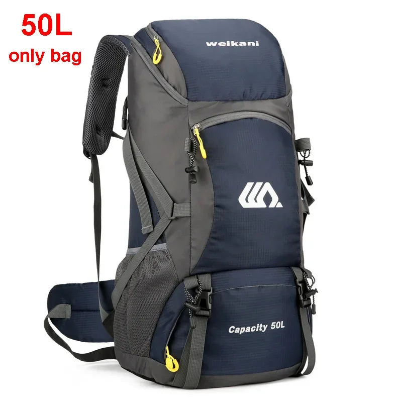 Scione Waterproof Travel Backpack Unisex For Outdoor Hiking And Camping