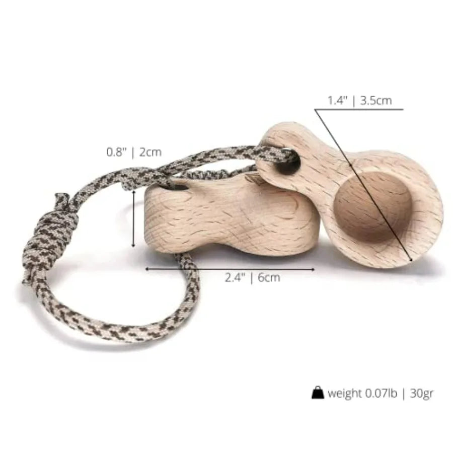 NONE RainDrop Pocket-Sized Fingerboard for Rock Climbing Training