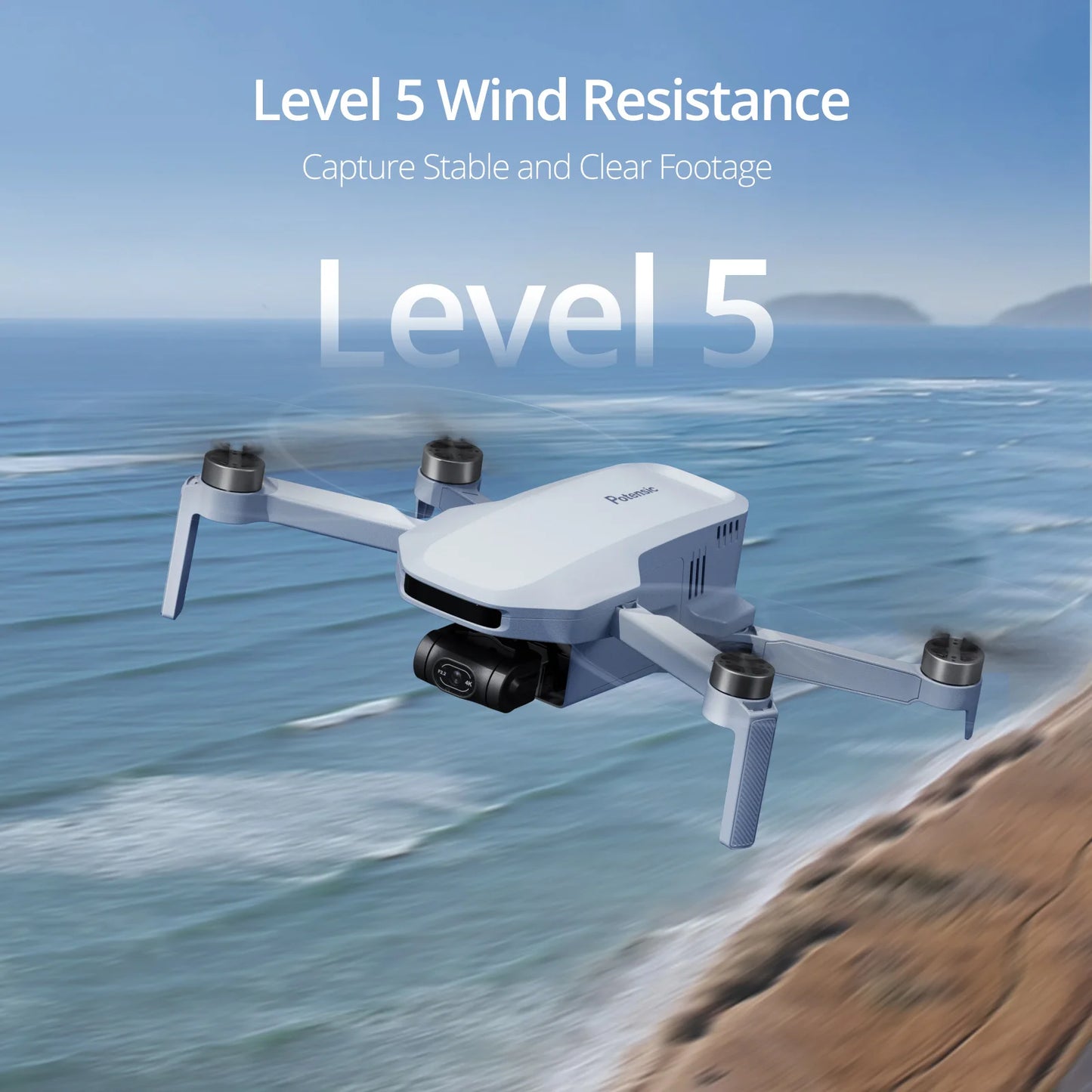 Potensic Atom Drone With 3 Axis Gimbal GPS 4K Camera