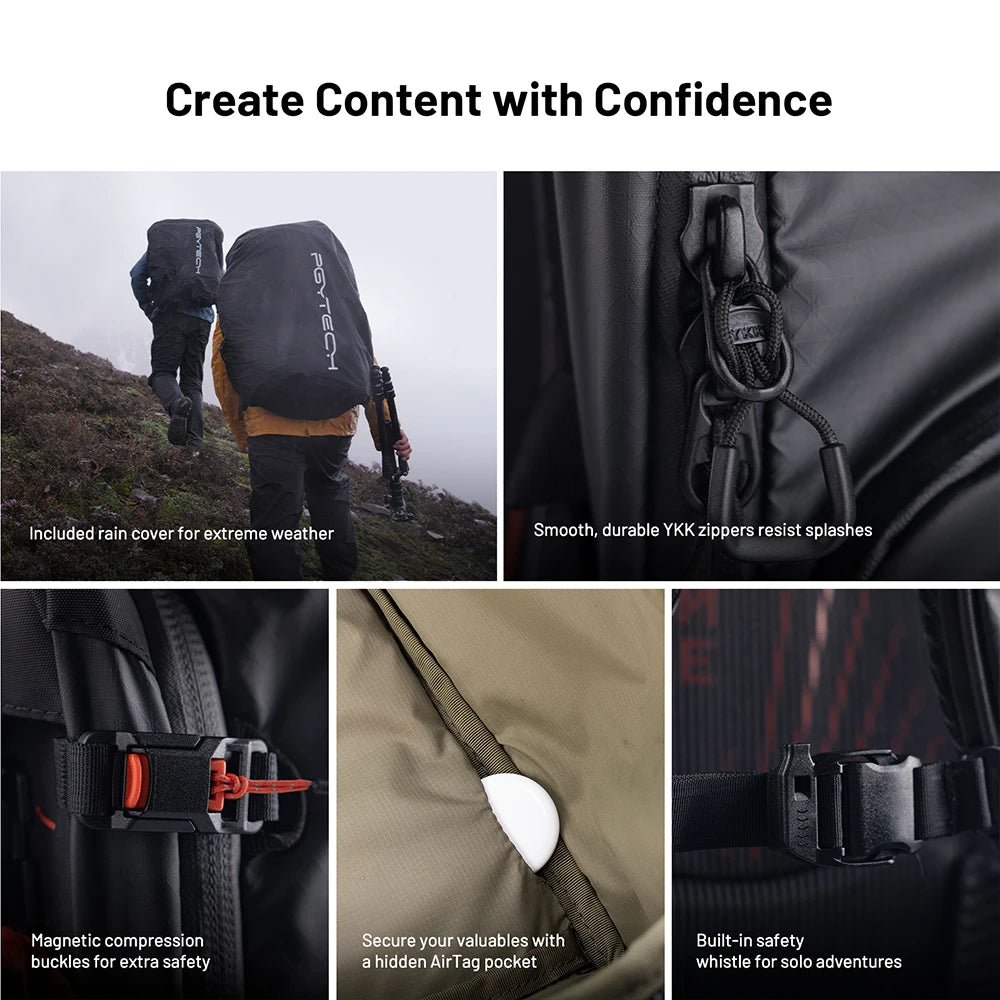 PGYTECH OnePro Focux Backpack For Outdoor Photography Gear