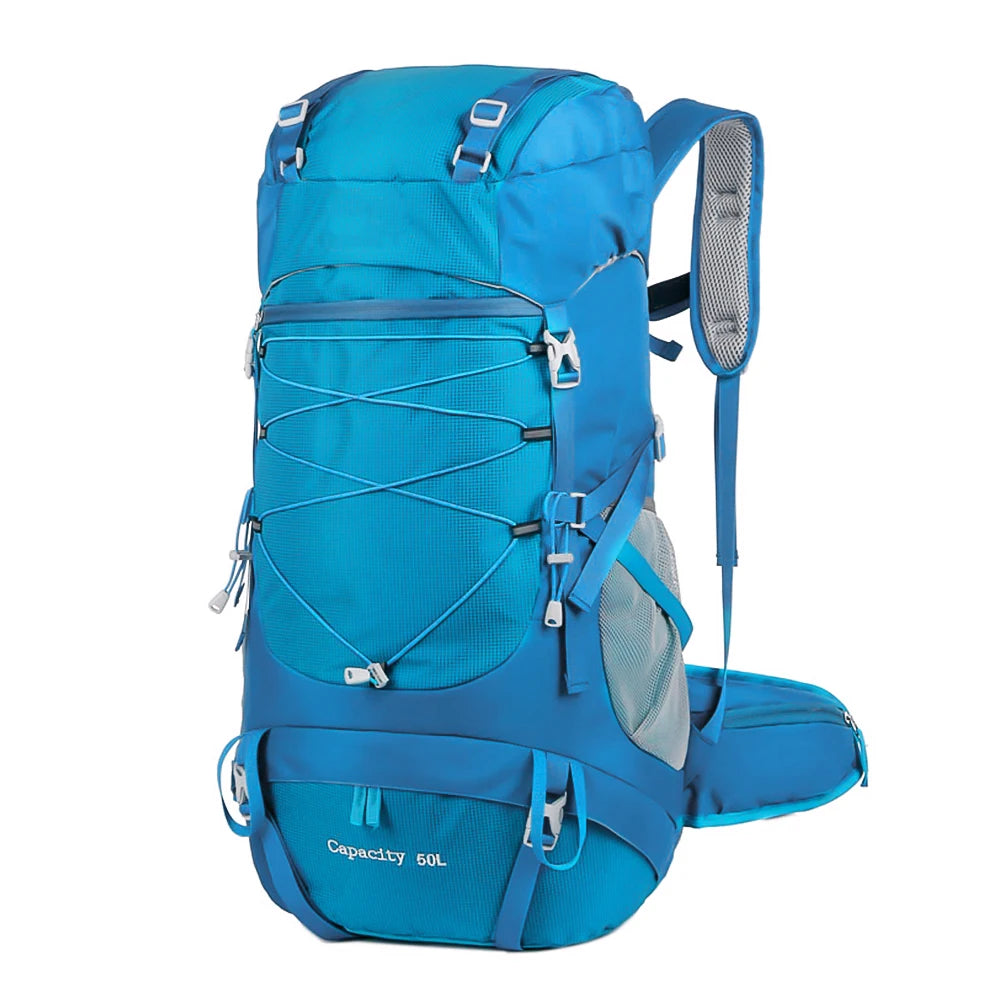 WEST TUNE Hiking Backpack With Rain Cover For Outdoor Travel