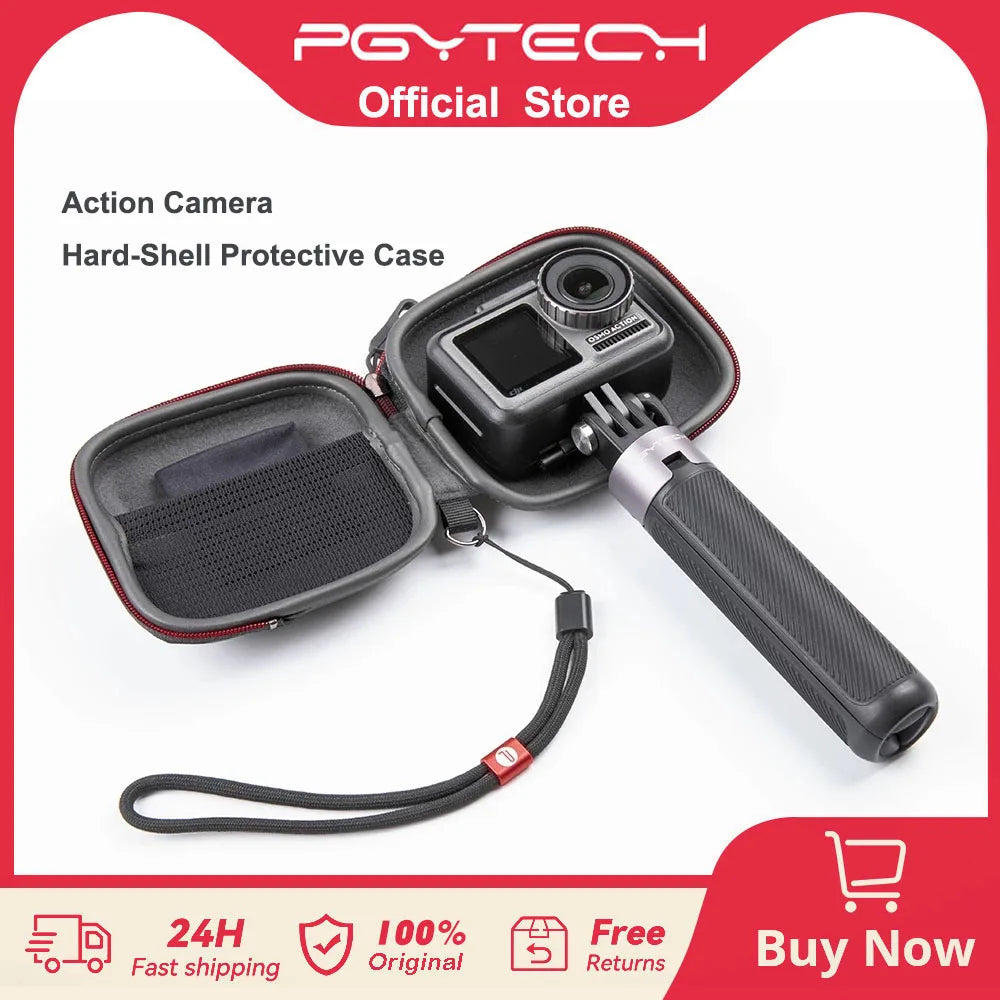 PGYTECH Action Camera Hard Shell Protective Case For GoPro Osmo Action XiaoYi