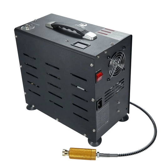 TUDIVING 4500 Psi PCP Air Compressor Dual-Cylinder For 2L Tank