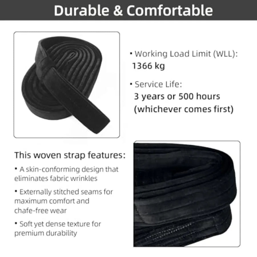 Aerial Yoga Straps Heavy Duty Three-Layer Trapeze Acrobatics