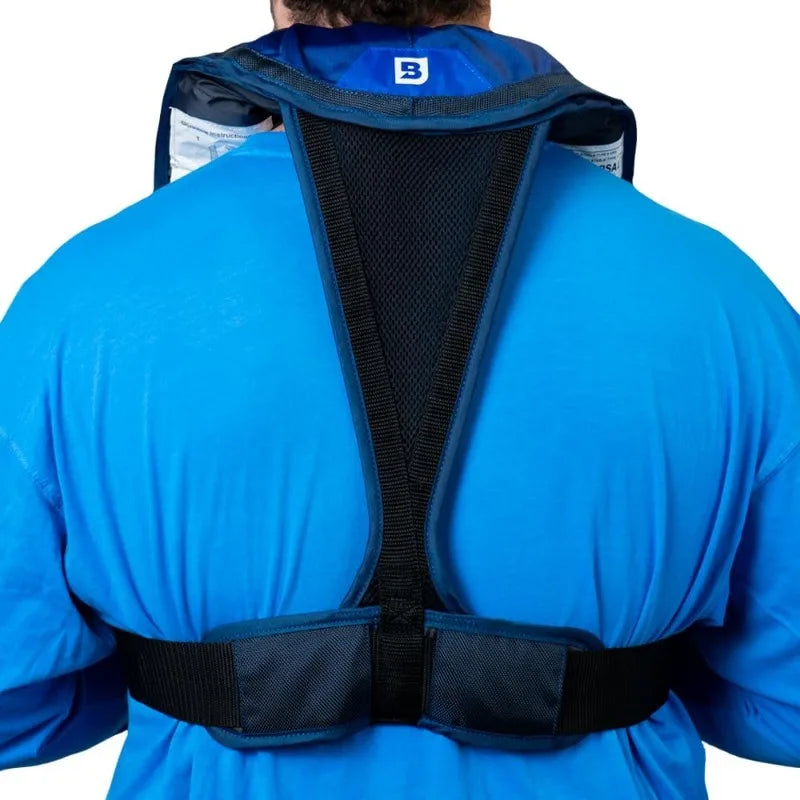 YTYIN Bluestorm Atmos Automatic Manual Inflatable PFD USCG Approved