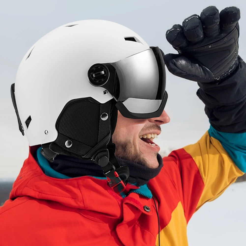 APWIKOGER Snowboard Helmet With Goggles For Men Women Youth
