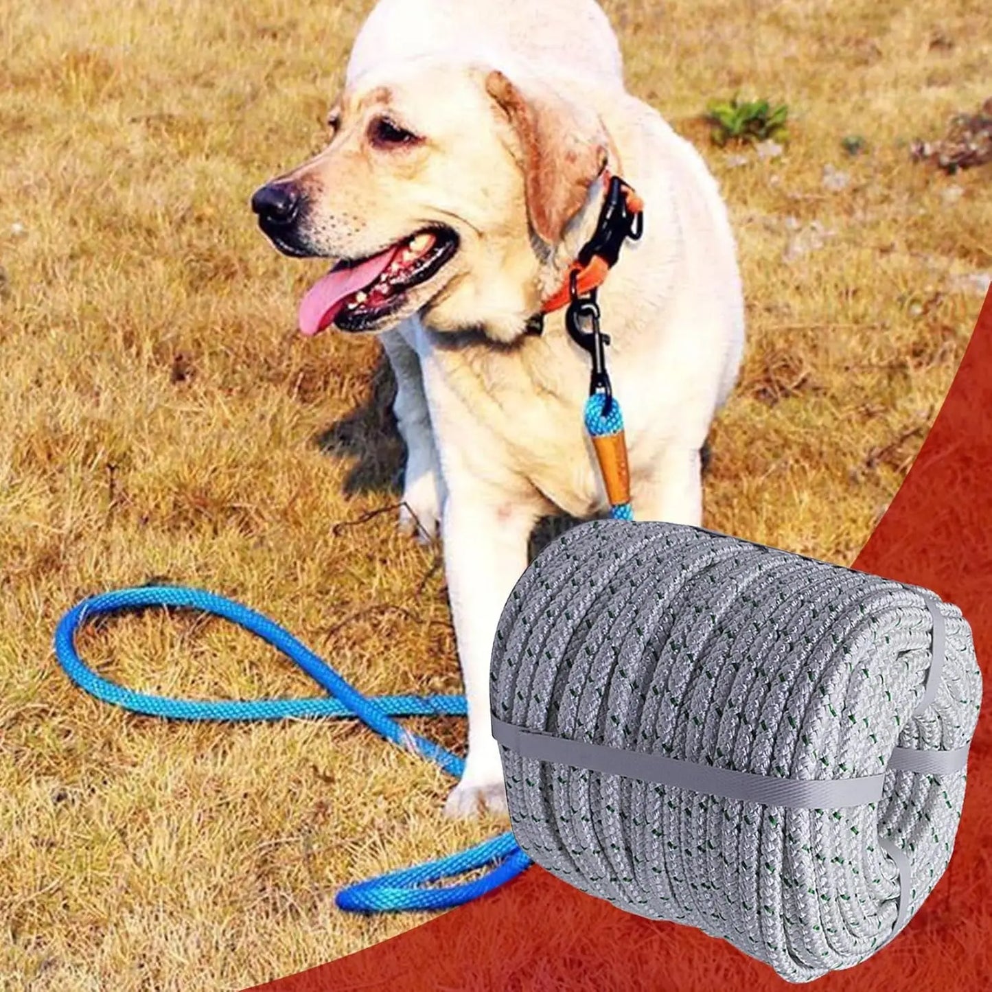 Double Braid Polyester Rope For Outdoor Use Tree Work Camping