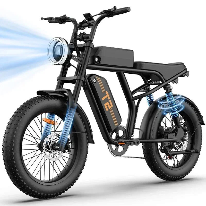 Urlife T2 E-Bike City Commuter 500W 48V 15.6Ah Battery