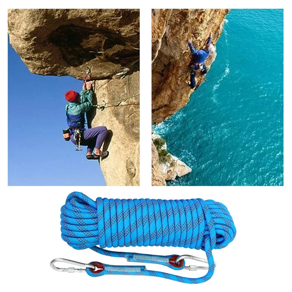 Rock Climbing Rope Static Rappelling Rope For Outdoor Safety And Rescue