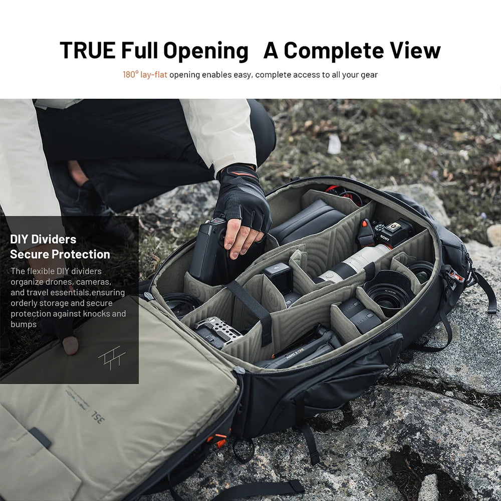 PGYTECH OnePro Focux Backpack For Outdoor Photography Gear