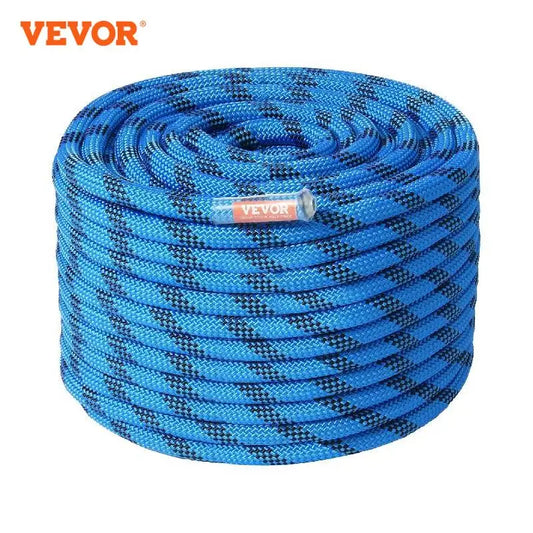 VEVOR Static Climbing Rope With Steel Snap Hooks